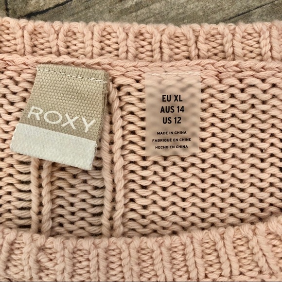 SAM Roxy Blush pink cable knit sz 12 (L). New. - Picture 2 of 6